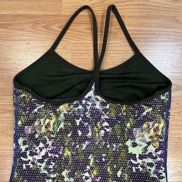 LULULEMON GREEN PURPLE TANK TOP WOMEN SIZE 6 - Picture 4 of 8